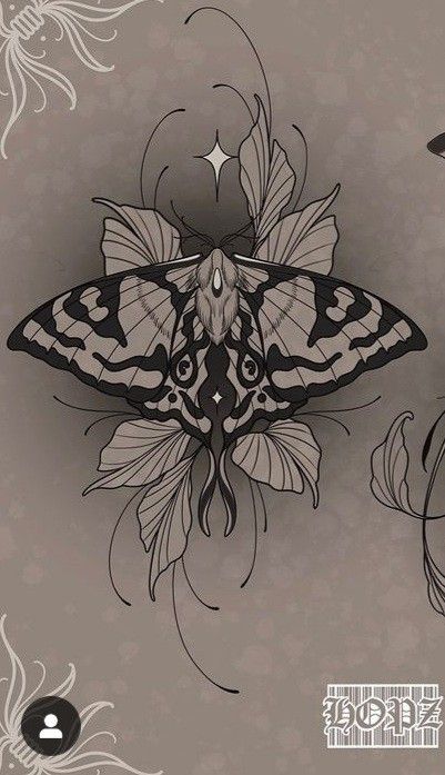 Luna Moth Sleeve Tattoo, Flying Moth Tattoo, Neotrad Butterfly, Moth Flash Tattoo, Dark Moth Tattoo, Moth And Flower Tattoo, Atlas Moth Tattoo, Moth Neck Tattoo, Gothic Moth Tattoo