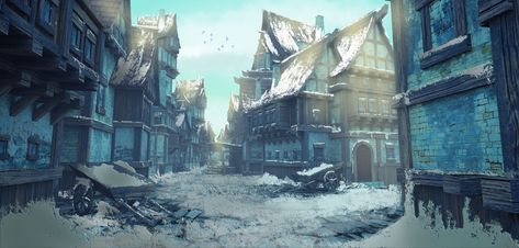 Render Scene, City Concept, Minecraft City, Middle Ages, Middle Age, Roleplaying Game, Minecraft, Concept Art, Street View