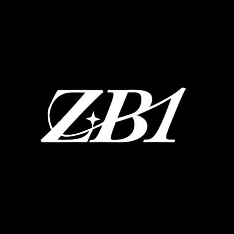 zb1 logo Zb1 Album Cover, Zb1 Logo, Kpop Cover, Kpop Logo, Ricky Kim, Black And White Logos, Hot Kpop, One Logo, Phone Case Decals