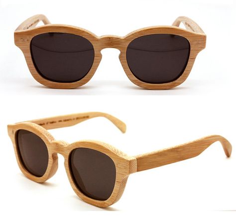 So unique! Planet Fashion, Bamboo Sunglasses, Restaurant Table, Eyewear Trends, Bamboo Shades, Grey Sunglasses, Wooden Sunglasses, Haider Ackermann, Brown Sunglasses