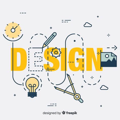 Design process concept for landing page Free Vector | Free Vector #Freepik #vector #freedesign #freetechnology #freelayout #freeweb Office Wall Graphics, Office Wall Design, Advertising Agency, Creative Posters, Illustration Inspiration, Wall Graphics, Graphic Design Services, Office Interior Design, Design Thinking