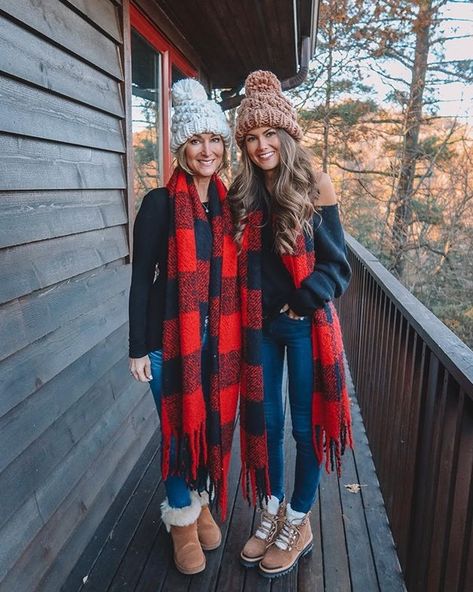 Outfits With Black Uggs, Thanksgiving Outfit Women Casual, Caitlin Covington, Southern Curls And Pearls, Black Ruched Dress, Thanksgiving Outfit Women, Thanksgiving Outfits, Cute Scarfs, Chenille Sweater