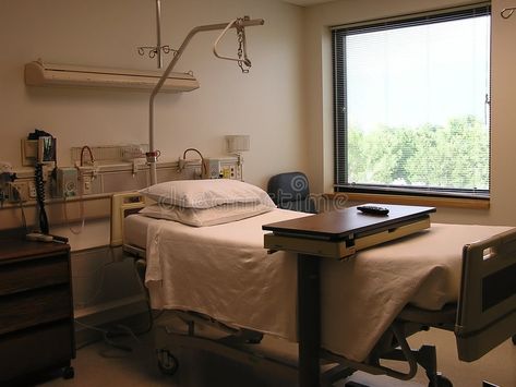 Private Hospital Room, Laboratory Idea, Room With Window, The Normal Heart, Medical Facility, Hospital Interior, Set Design Theatre, Hospital Room, Private Hospitals