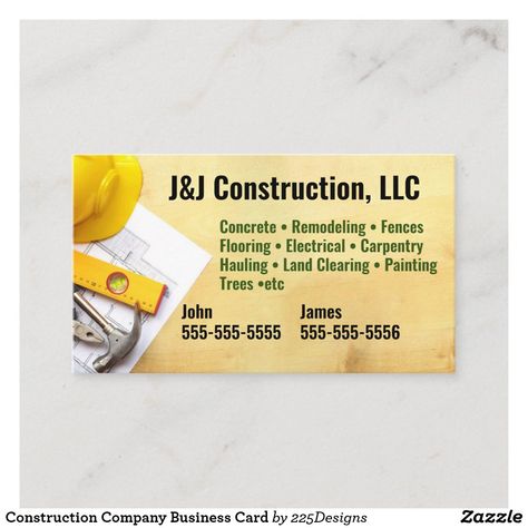 Construction Company Business Card Red Bricks Wall, Bricks Wall, Masonry Construction, Examples Of Business Cards, Construction Business Cards, Company Business Cards, Red Brick Wall, Blue Business Card, Graphic Design Tutorials Learning