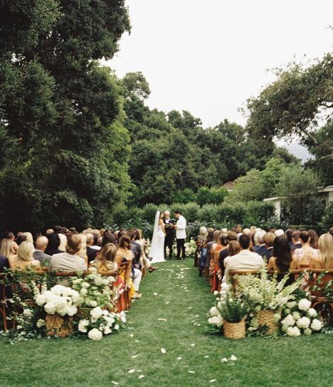 Wedding • Instagram No Bridal Party, Blue Green Wedding, Backyard Wedding Ceremony, Small Backyard Wedding, Rustic Farm Wedding, Flower Arch, Yard Wedding, Sedona Wedding, Childhood Home