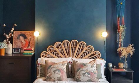 Dancing Peacock, Valspar Paint, Bedroom Decorating Ideas, Bedroom Decorating, Accent Walls, Colour Palettes, Dream Bedroom, Bedroom Colors, Accent Wall