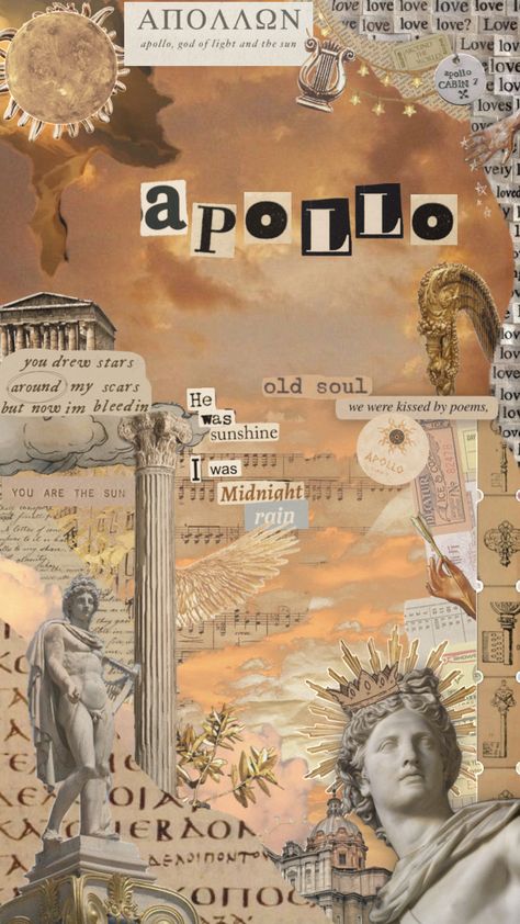 #apollo #cabin7 #sun #light #pjo #childofapollo #greekmythology #sun #poetry #plague Sun Poetry, Titans Greek Mythology, Ancient Greek Clothing, Apollo Aesthetic, Apollo Greek, Apollo Cabin, Percy Jackson Wallpaper, Mythology Books, Greek Pantheon