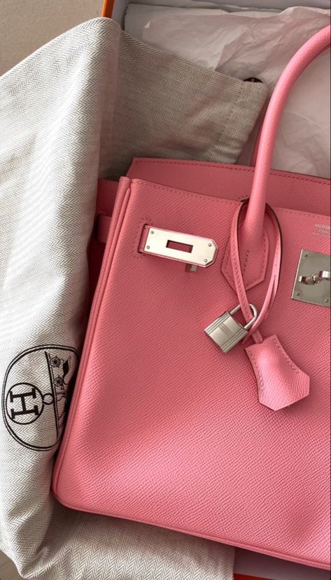 Fashion Shoes Heels, Fancy Bags, Everything Pink, Hermes Bags, Cute Bags, Hermes Bag, Hermes Birkin, Pink Aesthetic, Birkin Bag