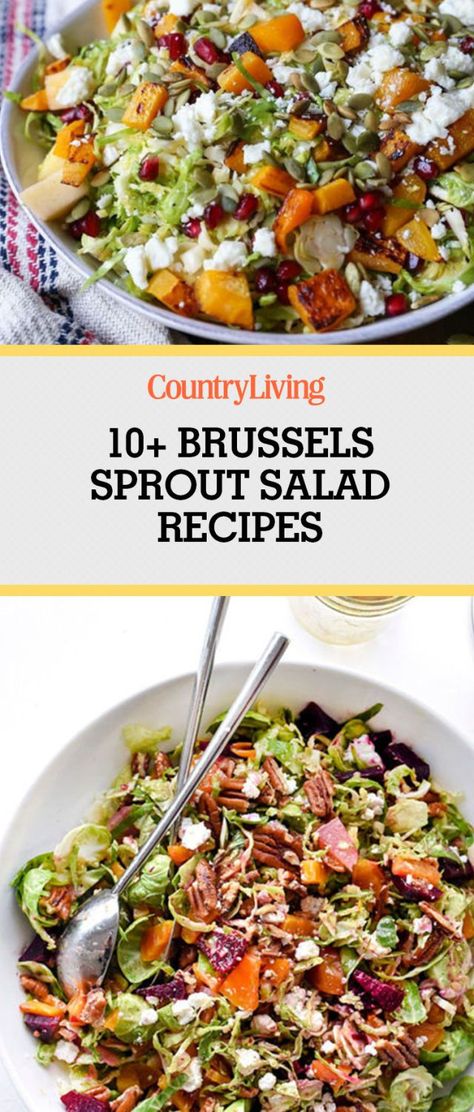 Sprout Salad Recipes, Raspberry Souffle, Shredded Brussel Sprout Salad, Brussel Sprout Salad Recipes, Shaved Brussel Sprouts, Brussels Sprout Salad, Sprout Salad, Shredded Brussel Sprouts, Sprouts Salad