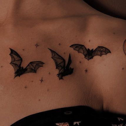 Girly Bat Tattoo, Bats Behind Ear Tattoo, Bat Behind Ear Tattoo, Bat Wing Tattoo Back, Bat Tattoos For Women, Simple Bat Tattoo, Bat Tattoos, Bats Tattoo Design, Vampire Tattoo