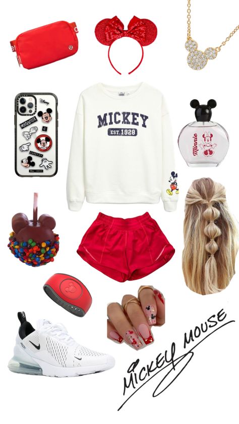 #outfitinspo #disney #mickeymouse #comfy #preppyfit Disney Outfits Winter, Disney Vacation Outfits, Disney Attire, Disney Bound Outfits Casual, Disney Gear, Disney Trip Outfits, Disney Outfits Women, Florida Outfits, Disney Themed Outfits