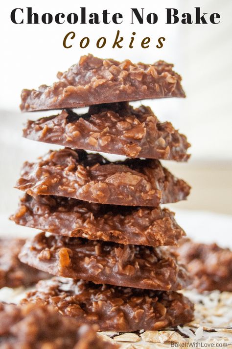 Chocolate No Bake, Oatmeal No Bake Cookies, Quick Oatmeal, Easy No Bake Cookies, Healthy Peanut Butter Cookies, Chocolate No Bake Cookies, Decorating Icing, Chocolate Oatmeal Cookies, Peanut Butter No Bake