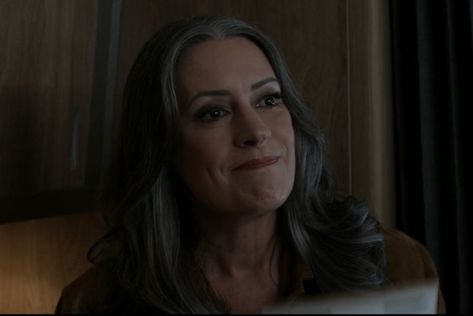 Emily Prentiss Season 16, Emily Prentiss Grey Hair, Paget Brewster Grey Hair, Emily Prentiss, Drunk History, Jennifer Jareau, Paget Brewster, Aaron Hotchner, Crimal Minds