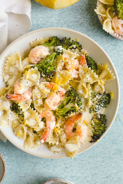 Farfalle Shrimp Pasta Recipes, Shrimp Farfalle Pasta, Pasta With Shrimp And Broccoli, Broccoli And Shrimp Recipes, Pasta Recipes With Shrimp, Shrimp And Broccoli Recipes, Shrimp Broccoli Pasta, Recipes With Shrimp, Farfalle Pasta Recipes