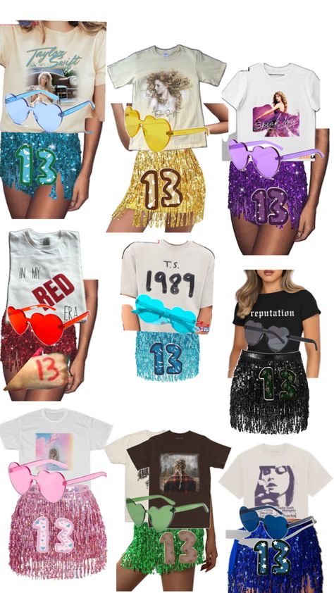 Outfits Inspired By Taylor Swift, Taylor Swift Outfit Ideas, Taylor Swift Albums, Eras Tour Outfits, Tour Outfits, Eras Tour, A Group, Taylor Swift, Swift