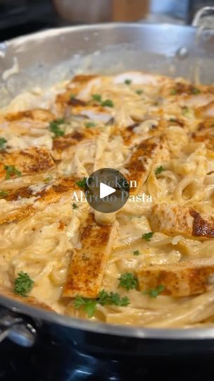 27 reactions | Grilled Chicken Alfredo Pasta One pot recipe that is so simple & so tasty!

Ingredients:

-2 boneless chicken breast (I sliced

mine in half)

-2 tbsp oil

-salt & pepper to taste

-paprika (optional)

-2 garlic cloves (chopped)

-2 cup whole milk

-2 cup chicken broth

-1/2 cup heavy cream (forgot to get in

video but add after pasta is cooked)

-8 oz fettuccine

-1 cup grated Parmesan cheese

#fyp #parati #simplerecipe

#quickrecipes #onepotmeals #30minutemeals #recetasfaciles

#dinnerideas #quickmeals

#chickenalfredo #grilledchicken

#fettuccinealfredo
 #chickenrecipes #dinnerideas | Foodie | Dua Lipa · Training Season (Chloé Caillet Mix) Grilled Chicken Alfredo Pasta, Grilled Chicken Alfredo, Chicken Alfredo Pasta, Ground Beef Dishes, Ground Beef Recipes Easy, Alfredo Pasta, Healthy Pasta Recipes, Healthy Pastas, Beef Recipes Easy