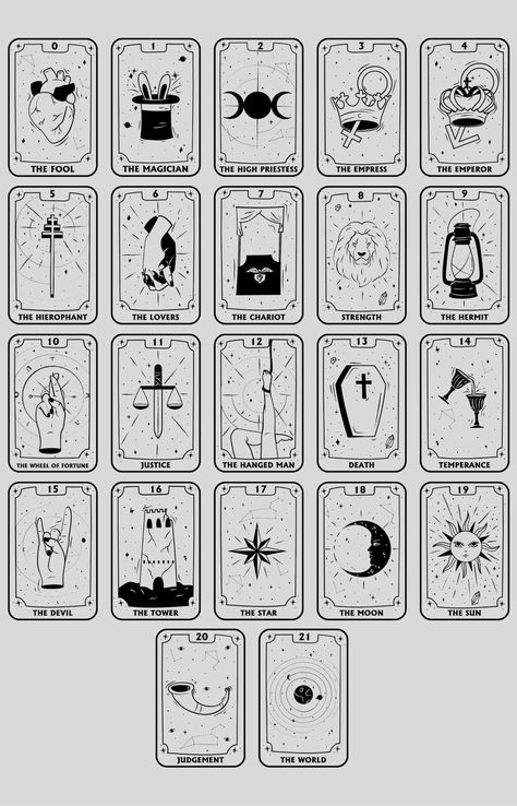 How To Tarot Cards, How To Draw Tarot Cards, Hand Drawn Tarot Cards, Tarot Cards Png, Blank Tarot Card Template, Tarot Card Stencil, Tarot Card Outline, Tarot Cards Aesthetic Art, Simple Tarot Card Design