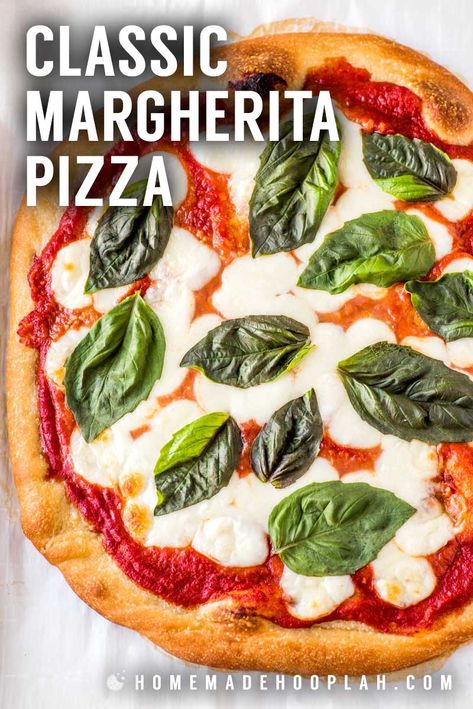 Margherita Pizza Recipe, Margarita Pizza, Classic Pizza, Pizza Margherita, Low Fodmap Recipes, Margherita Pizza, Fodmap Recipes, Pizza Night, Pizza Stone