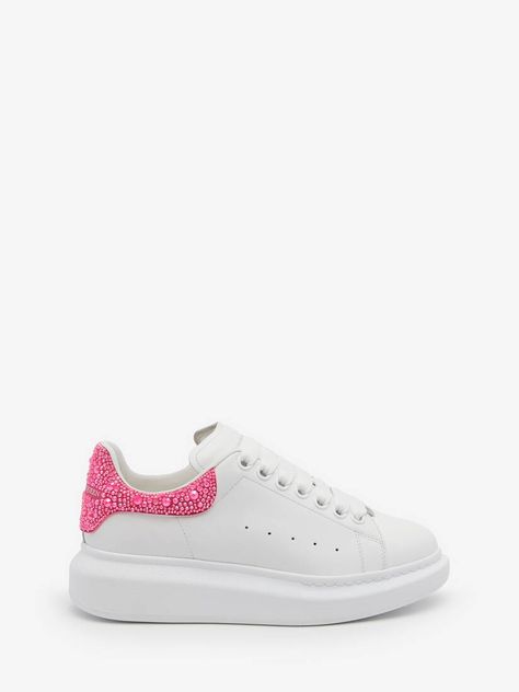 Women's Sneakers | Trainers & High Tops | Alexander McQueen NL Alexander Mcqueen Sneakers Outfit, Alexander Mcqueen Trainers, Sneakers Alexander Mcqueen, Alexander Mcqueen Oversized Sneaker, Pink Suede Heels, Alexander Mcqueen Sneakers, Mcqueen Sneakers, Alexander Mcqueen Shoes, Designer Trainers