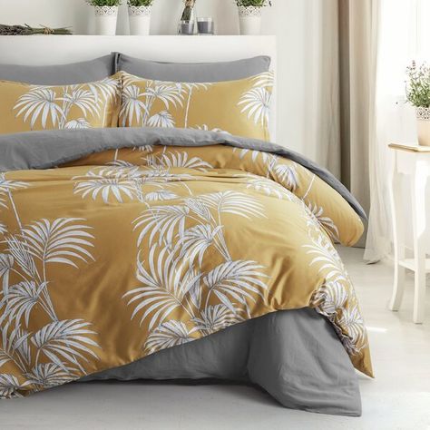 Sweety Pie, Background Stylish, Mango Yellow, Super King Duvet Covers, Chic Bedding, Egyptian Cotton Bedding, Bedding Ideas, Floral Duvet Cover, Cotton Bedding Sets