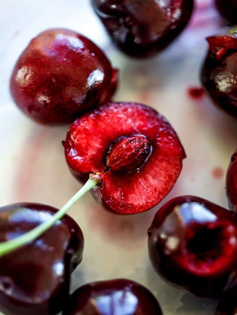 harry and david cherries | These cherry cheesecake swirl brownies are super rich and fudgy, filled with dark chocolate and fresh cherry, topped with a cherry cheesecake swirl. #cherrycheesecake #swirlbrownies #cherry Black Berries Aesthetic, Fruit Caprese Salad, Reverend Lovejoy, Cherry Cheesecake Brownies, Cherry Vibes, Fridge Ideas, Brand Equity, Cheesecake Swirl Brownies, Easy Kid Friendly Dinners