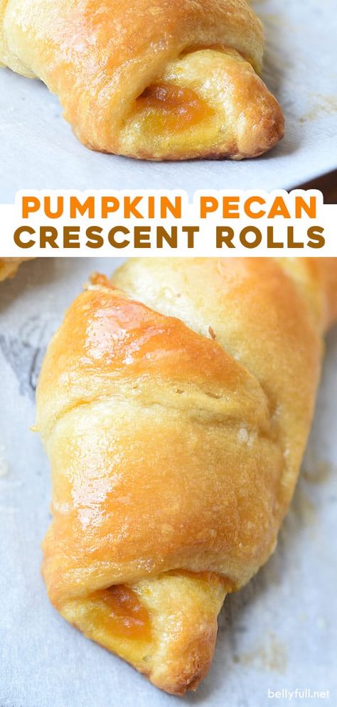 Crescent Rolls Recipe, Baked Breakfast, Crescent Recipes, Pecan Rolls, Holiday Side, Crescent Roll Recipes, Pizza Bites, Nut Bread, Pumpkin Pecan