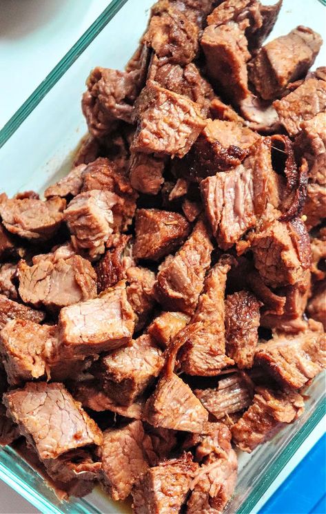 Air Fryer Brisket - Beef Brisket in Air Fryer - Ninja Air Fryer Brisket Recipe Brisket In Air Fryer, Pressure Cooker Brisket, Air Fryer Ninja Foodi, Brisket Dry Rub, Air Fryer Ninja, Slow Cooked Beef Brisket, Air Fryer Beef, Brisket Burnt Ends, Recipe Air Fryer