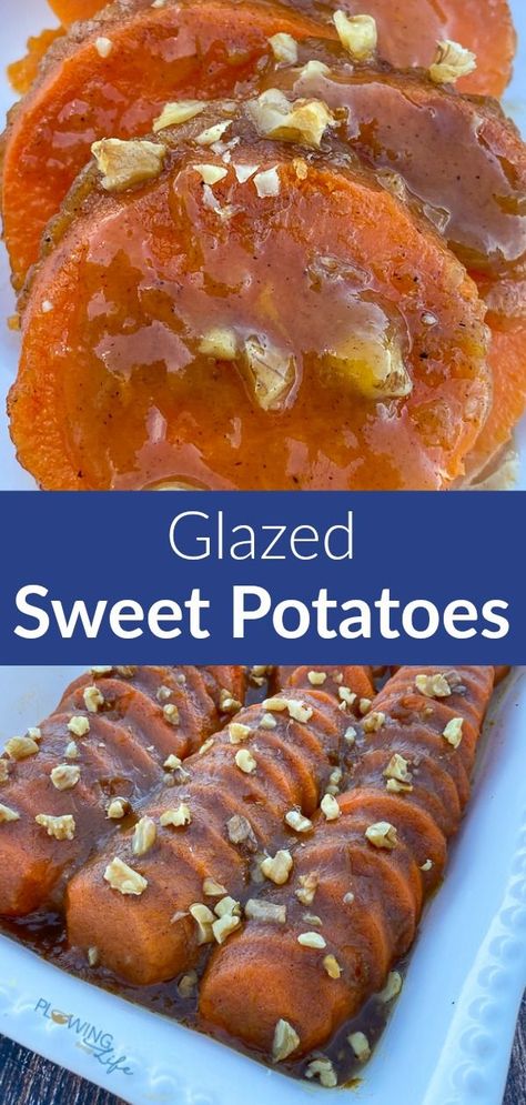 Best Sweet Potato Recipe, Brown Sugar Sweet Potatoes, Good Sweet Potato Recipe, Orange Juice Recipes, Sweet Potato Patties, Glazed Sweet Potatoes, Best Sweet Potato, Sweet Potato Dishes, Sweet Potato Pecan