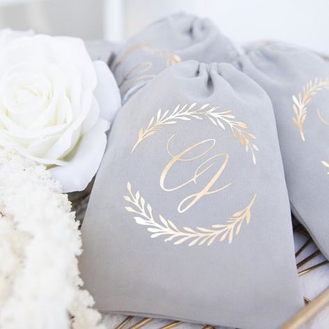 Velvet Wedding Details to Gush Over - Favor Bags by ThreeTwo1 - #wedding #weddingdetails #velvet 80th Birthday Favors, Rose Gold Wedding Favors, Hangover Kit Bags, Gold Wedding Favors, Hangover Kit, Etsy Wedding Favors, Survival Kits, Wedding Favor Bags