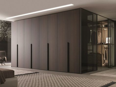 Download the catalogue and request prices of Milano | solid wood wardrobe By misuraemme, sectional solid wood wardrobe, misuraemme Collection Modern Wood Wardrobe, Wood Wardrobe Bedroom, Wood Wardrobe Design, Walk In Closet Luxury, Vstupná Hala, Wardrobe Design Modern, Solid Wood Wardrobes, Dressing Design, Walking Closet