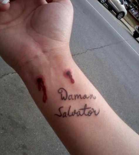 Teen Wolf Tattoo Ideas, Teen Wolf Tattoo, Tvd Vampire, Wolf Tattoo Ideas, Vampire Tattoo, Vampire Diaries Originals Legacies, Vampire Diaries Originals, Wrist Tattoo, Wolf Tattoo