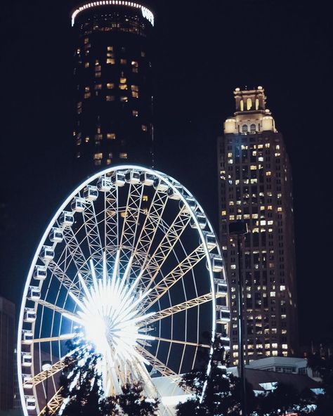 Atlanta Skyview, Tattoo Reference, Georgia On My Mind, Beautiful Pictures, Georgia, Atlanta, Music, Travel, On Instagram