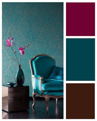 Dark Teal, Burgundy, Black Peacock House, Teal Living Rooms, Teal Walls, Lounge Ideas, Brown And Blue, Decoration Inspiration, Living Room Colors, Colour Schemes, Sherwin Williams