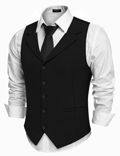 Gothic Black Vest With Buttons, Formal Steampunk Sleeveless Vest, Black Sleeveless Steampunk Vest, Black Fitted Steampunk Vest, Sleeveless Gothic Vest Corset, Formal Vest, Mens Suit Vest, Prom Suits, Suit Vest