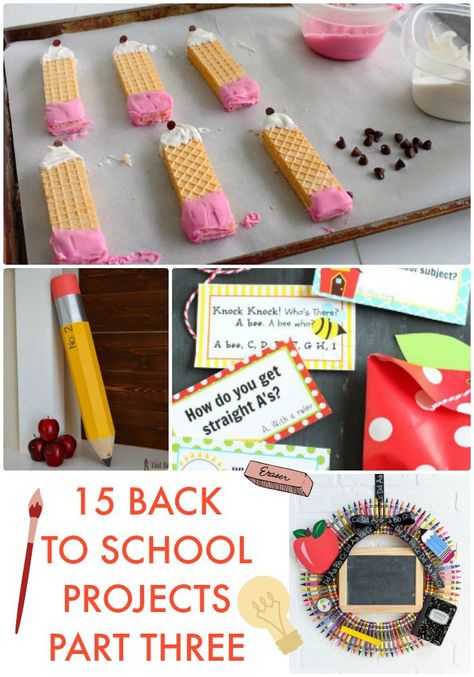 Ideas For School Projects, Back To School Projects, Teacher Party, Diy Back To School, Back To School Crafts, Back To School Party, School Treats, Kindergarten Graduation, School Teacher Gifts