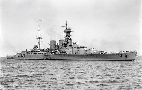 https://flic.kr/p/nsE4zo | HMS Hood | HMS Hood. Commander Richard Seaborn, Father of Randy Seaborn, served on the Hood. Hood was sunk by German Battleship Bismark with 3 surviving out of a crew of 1418. Hms Hood, Royal Navy Ships, Capital Ship, Imperial Japanese Navy, John Brown, Haikou, Naval History, Boat Plans, Navy Ships