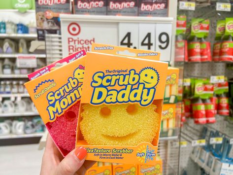 Everything to Know About Scrub Daddy (Recycle Old Ones for $2 Back!) - The Krazy Coupon Lady Scrub Daddy Sponge, Scrub Daddy, Texture Words, Krazy Coupon Lady, The Krazy Coupon Lady, Old Ones, How To Get Money, Scrubs