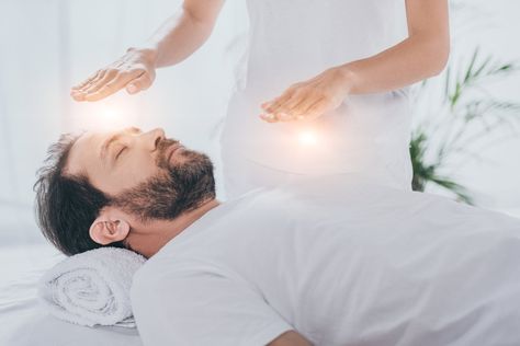 Reiki Business, Reiki Therapy, Healing Session, Animal Reiki, Photo Cropping, Everything Is Energy, Reiki Practitioner, Energy Medicine, Bearded Man