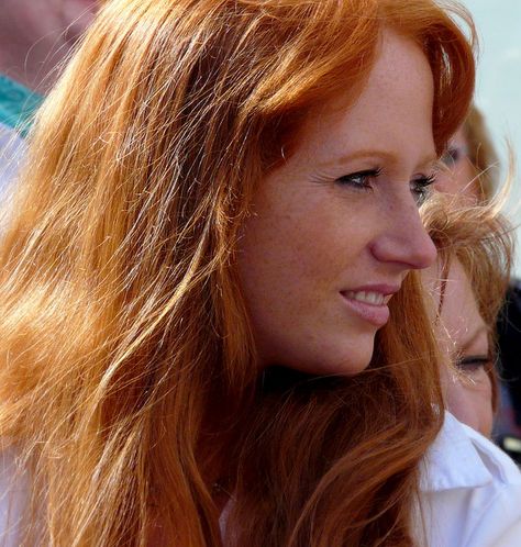 Portrait of a German visitor, Redhead Day Breda by e³°°°, via Flickr Red Hair Day, Redhead Day, Red Freckles, Red Headed League, I Love Redheads, Natural Red Hair, Edinburgh Festival, Hair Color Unique, Natural Redhead