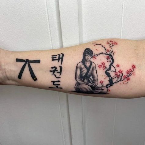 150+ Traditional Karate Tattoos Ideas (2024) - TattoosBoyGirl Martial Art Tattoo Ideas, Karate Tattoo Ideas Martial Arts, Judo Tattoo Ideas, Martial Art Tattoo, Black Belt Tattoo, Martial Arts Tattoo Ideas, Taekwondo Tattoo Ideas, Karate Tattoo Ideas, Judo Tattoo