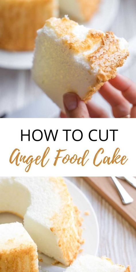 Topping For Angel Food Cake, Angel Food Cake In 9x13 Pan, Angel Food Cake In Loaf Pan, Angel Food Cake Without Tube Pan, Ambrosia Cake, Angel Food Cake Recipes, Best Easy Dinner Recipes, Angel Food Cake Pan, Angel Food Cake Mix Recipes