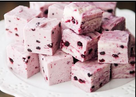 Huckleberry Fudge Huckleberry Fudge, Huckleberry Recipes, Huckleberry Jam, Holiday Fudge, Oh Fudge, Melting White Chocolate, Chocolate Cream Cheese, Fudge Recipe, Cream Cheese Recipes