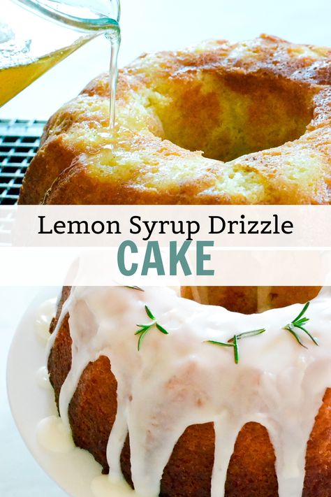 Ina Garten Lemon Cake, Lemon Syrup Cake, Dessert Lemon, Syrup Cake, Light Cake, Lemon Syrup, Light Cakes, Lemon Cake Recipe, House Cake