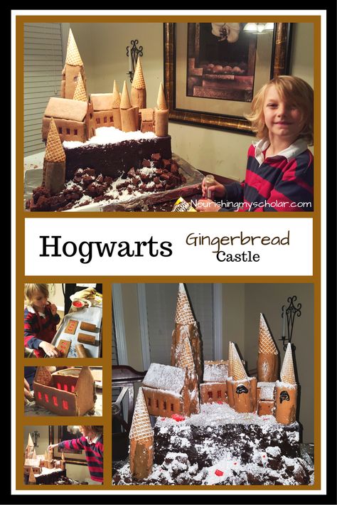 Hogwarts Gingerbread Castle Paint Christmas Ornaments, Gingerbread Castle, Cracker House, Harry Potter Christmas Decorations, Paint Christmas, Harry Potter Christmas Tree, Hogwarts Christmas, Christmas Science, Gingerbread House Designs