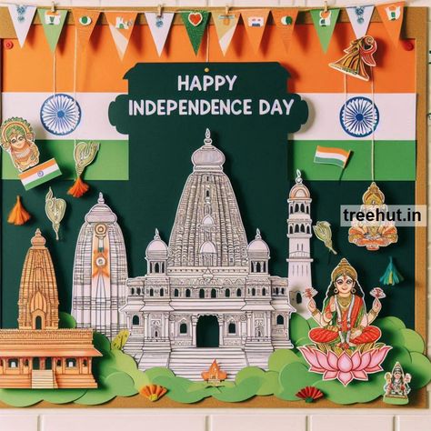 15 August Independence Day Bulletin Board Ideas for School. India Independence Day Classroom Activities for Elementary School. Independence Day Bulletin Board Ideas, Flower Bulletin Boards, Bulletin Board Ideas For School, Board Ideas For School, Independence Day Activities, Patriotic Poems, School Bulletin Board Ideas, Thanksgiving Bulletin Boards, Book Cover Page Design