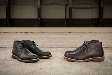 Newly added to their heritage line, #RedWingShoes have introduced the Foreman #Chukka. Read more at: http://rwrdn.im/red-wing-foreman-chukka Red Wing Chukka, Red Wing Shoes, Doc Marten Oxford, Red Wing, Mens Style, Men's Boots, Red Wings, Dr. Martens Boots, Chukka Boots