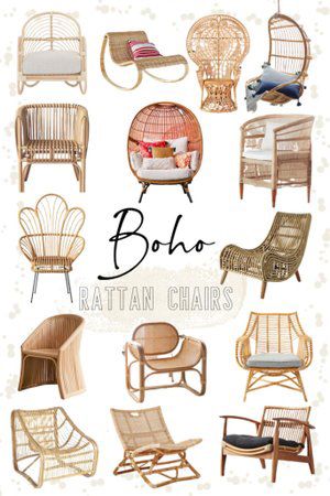 Rattan Chair Living Room, Living Room Rattan, Rattan Fan, Bedroom Rattan, Chair Minimalist, Rattan Decor, Chair Rattan, Rattan Rocking Chair, Stile Boho Chic