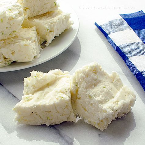 Pina Colada Fudge Recipe, Epicure Pina Colada Recipes, Pina Colada Fudge, Pina Colada Squares, Boozy Pina Colada Truffles, Pina Colada Lush Dessert, Easy Pina Colada Recipe, How To Make Fudge, Craving Sweets