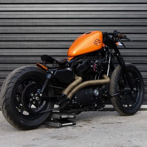 Harley Sportster 48, Sportster 48, Hd Sportster, Sportster Motorcycle, Harley Davidson Sportster 883, Custom Motorcycles Bobber, Sportster Iron, Sportster Bobber, Cafe Racer Design