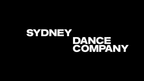 Sydney Dance Company on Behance Motion Poster, Text Animation, Company Logo Design, Dance Company, Contemporary Dance, On Stage, Motion Design, Sydney, Company Logo